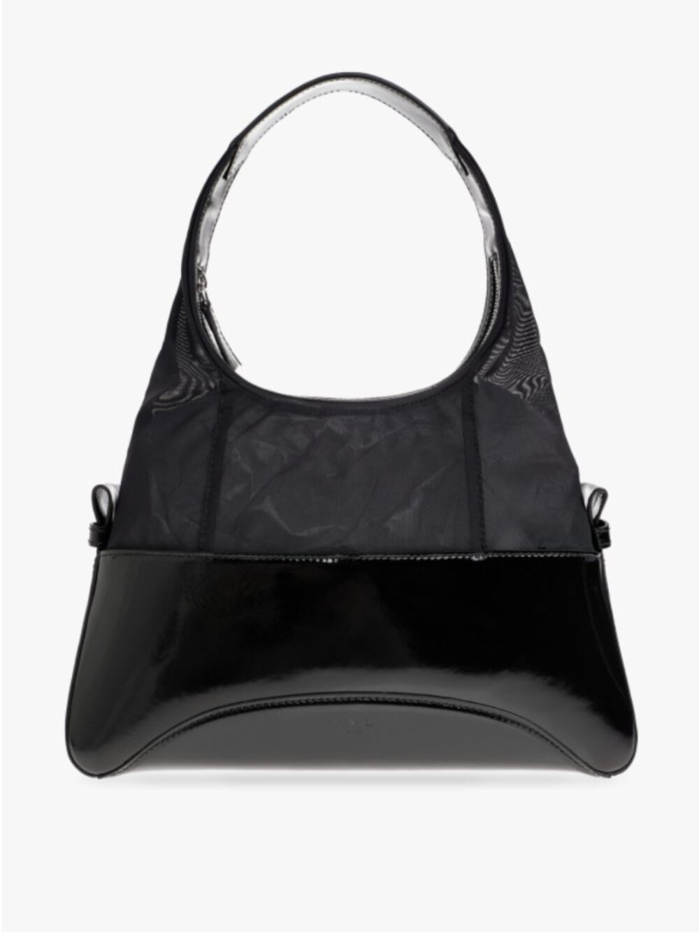 Iro Iro BLACK Shoulder bag in Tandem Gloss - IRO Tandem Bag